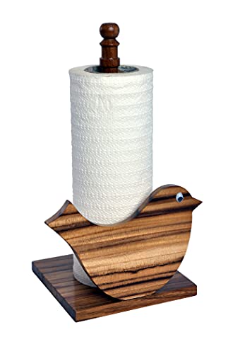 Kitchen Napkin Tissue Roll Stand Of Wooden Owl Decorative Multipurpose - 1  Pc