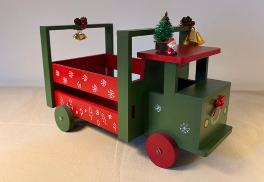 Wooden Christmas Truck