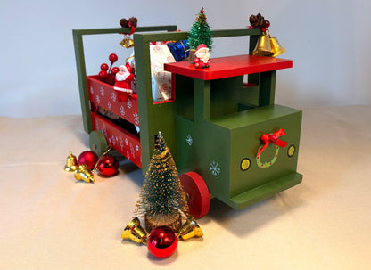 Wooden Christmas Truck