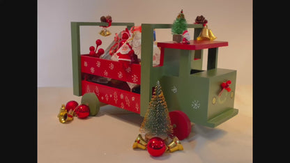 Wooden Christmas Truck